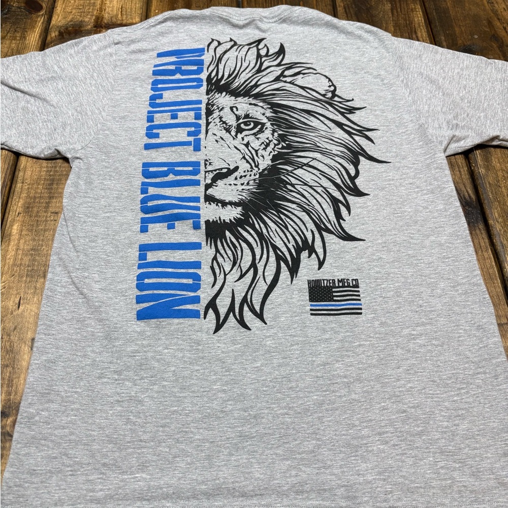 Howitzer Gray T-Shirt Protect the Blue